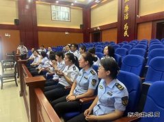 阿勒泰执法支队哈巴河执法大队：观看庭审视频 感受法律力